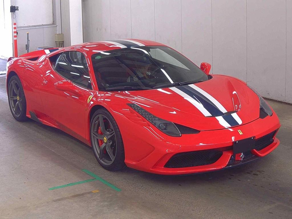 Ferrari 458 Speciale 2015 z aukcji japońskiej