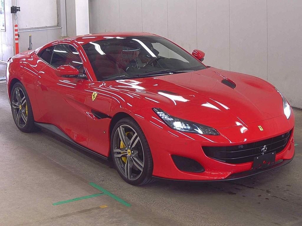 Ferrari Portofino 2021 z aukcji japońskiej