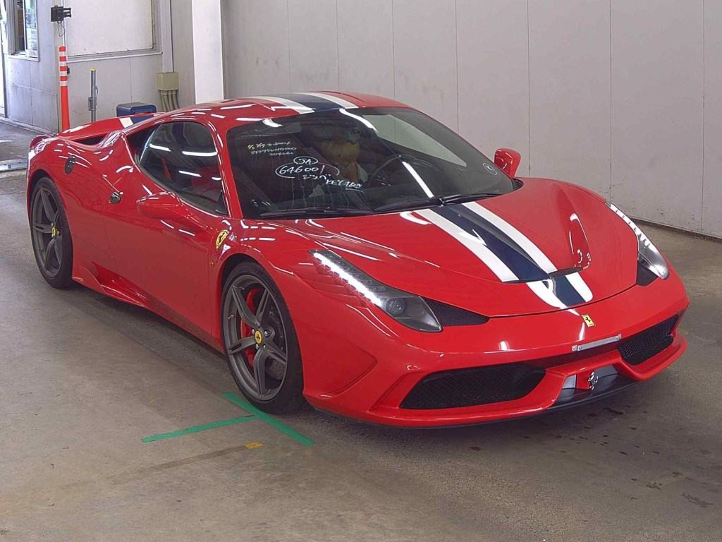 Ferrari 458 Speciale 2014 z aukcji japońskiej