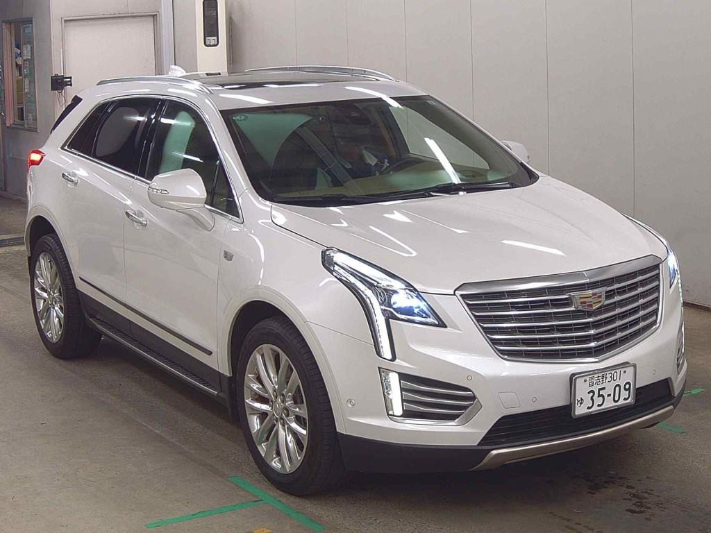 Cadillac XT5 2017 z aukcji japońskiej