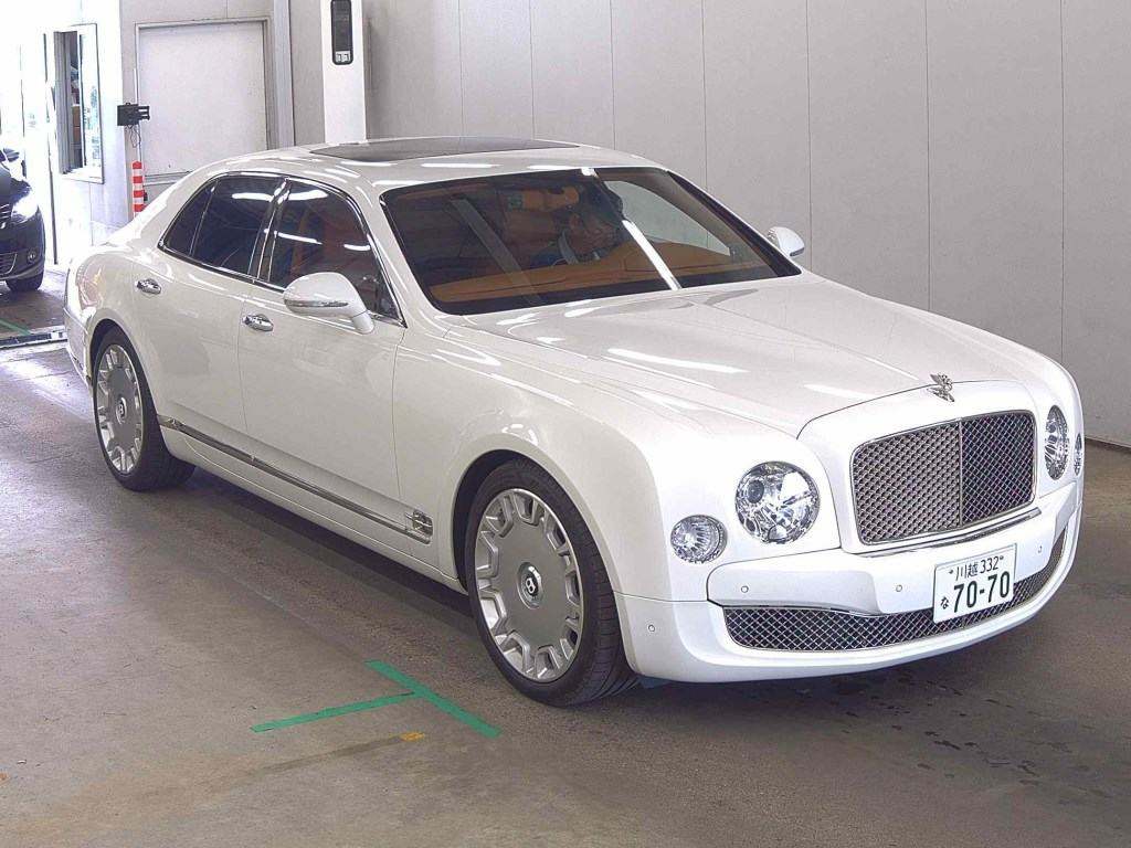 Bentley Mulsanne 2012 z aukcji japońskiej