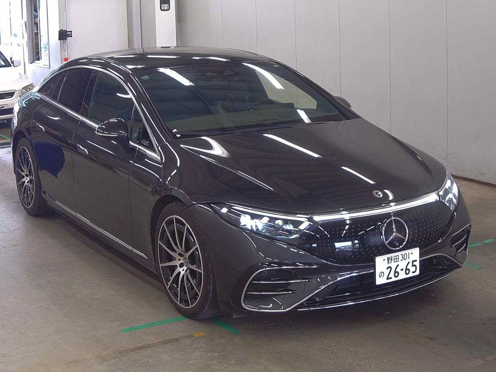 Mercedes-Benz Eqs 2024 z aukcji japońskiej