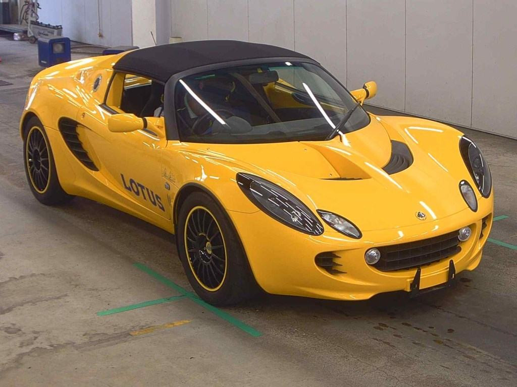 Lotus Elise 2004 z aukcji japońskiej
