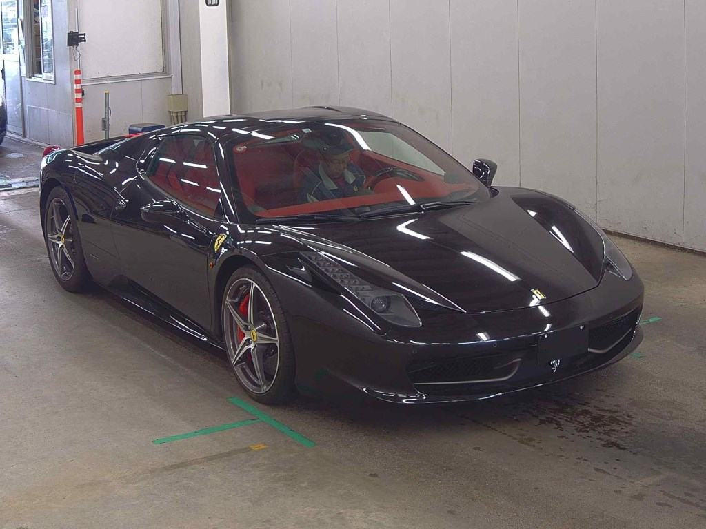 Ferrari 458 Spider 2014 z aukcji japońskiej