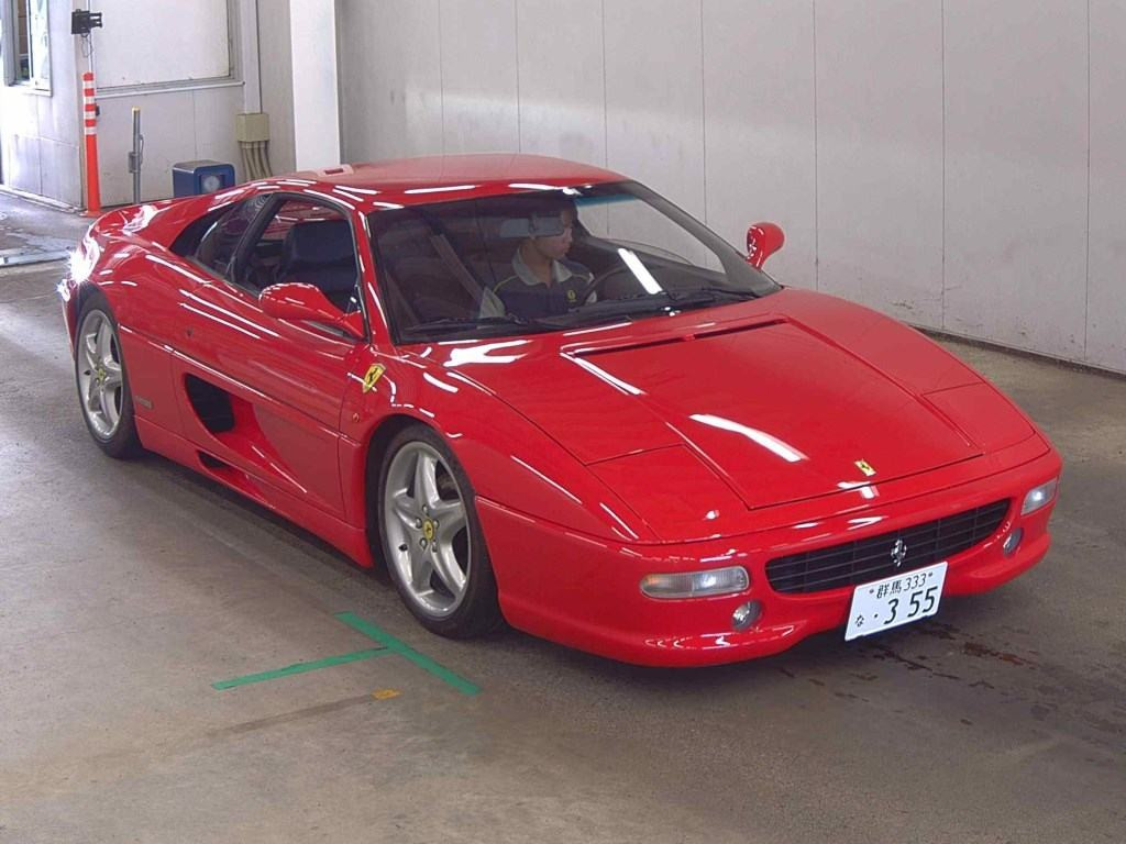 Ferrari F355 1996 z aukcji japońskiej