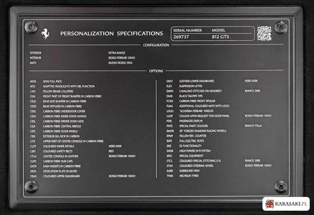 2021 Ferrari 812 GTS Base Grade 7