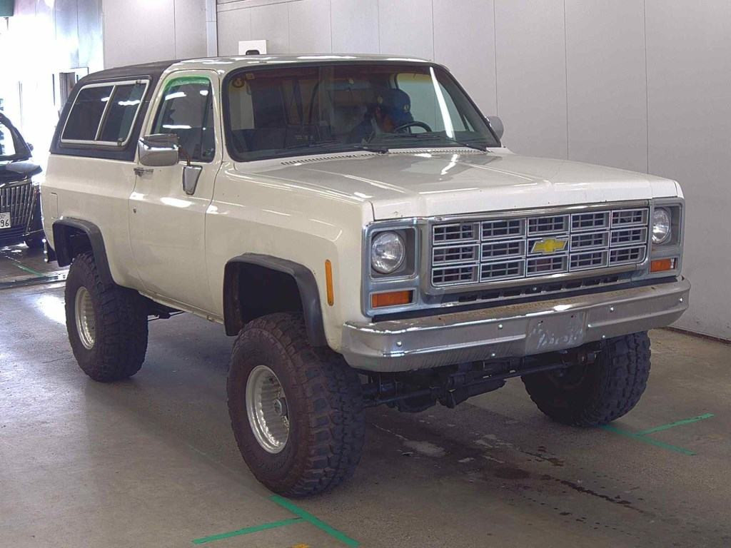 Chevrolet K-5 1991 z aukcji japońskiej