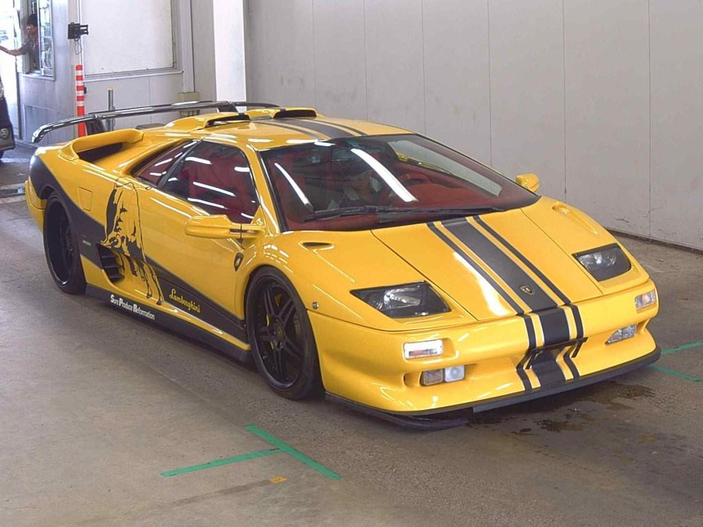 Lamborghini Diablo 1991 z aukcji japońskiej
