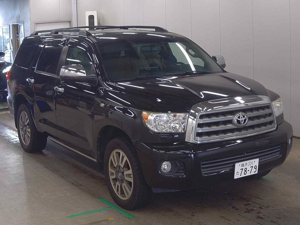 America Toyota Sequoia 2017 z aukcji japońskiej