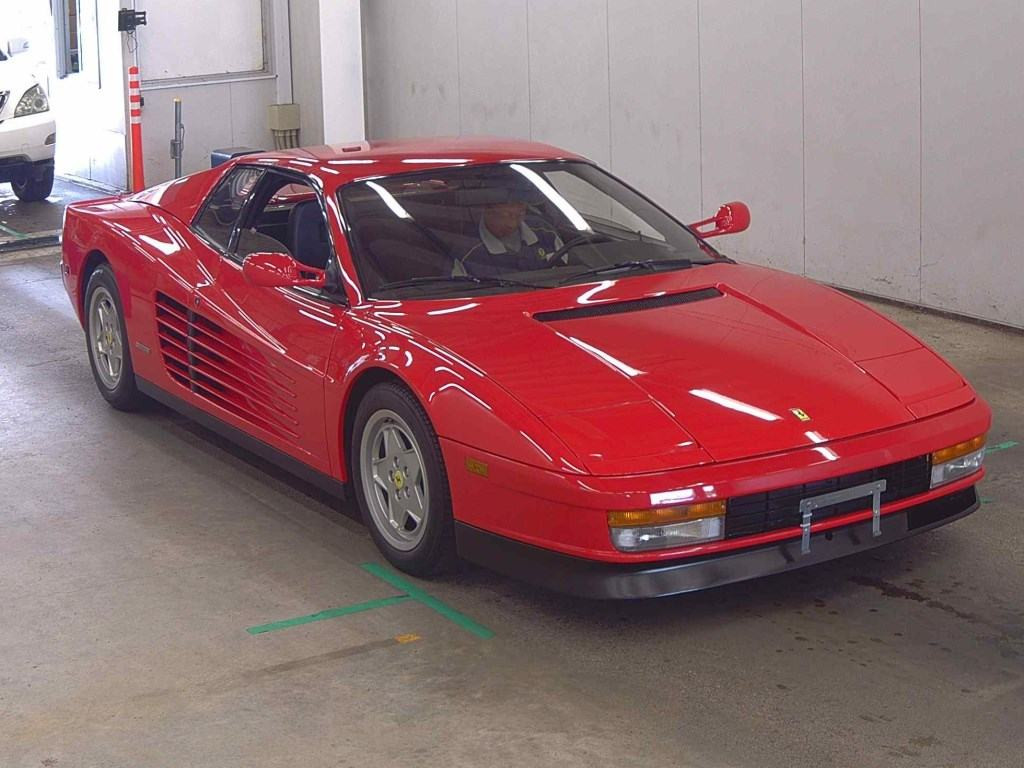 Ferrari Testarossa 1991 z aukcji japońskiej