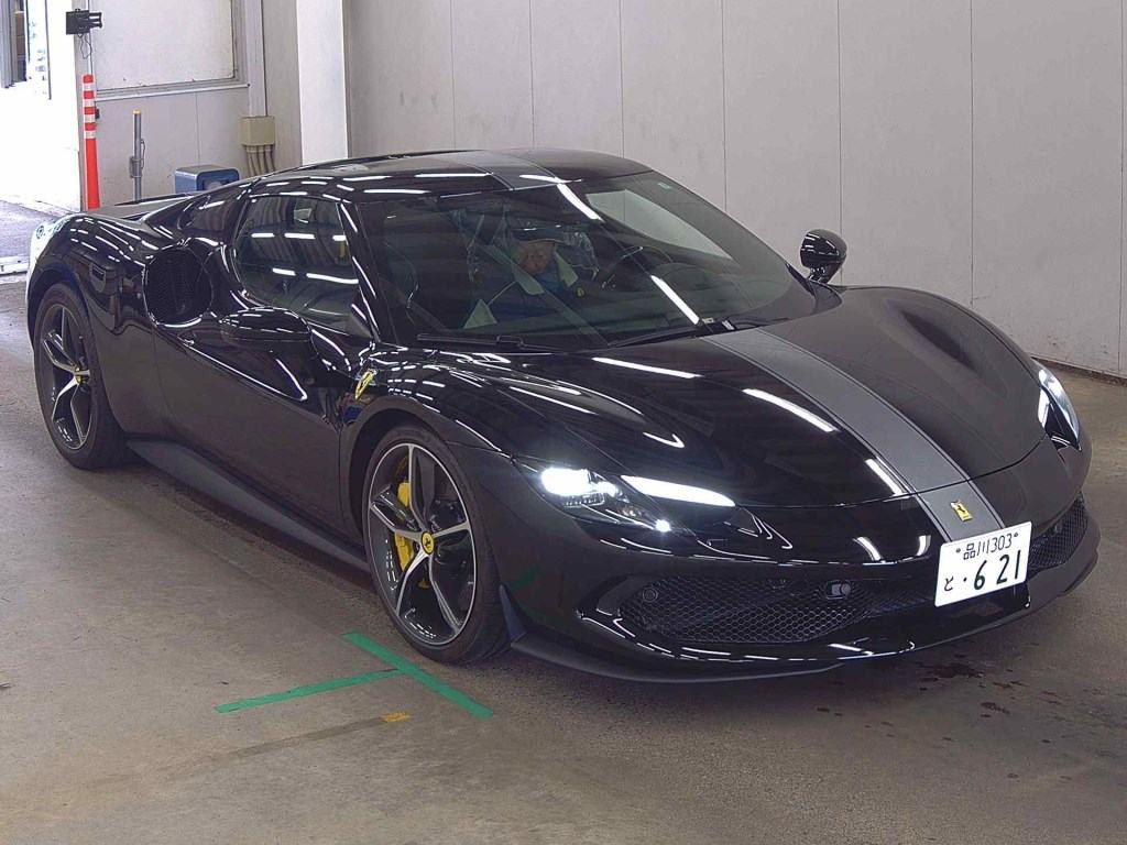 Ferrari 296GTB 2025 z aukcji japońskiej