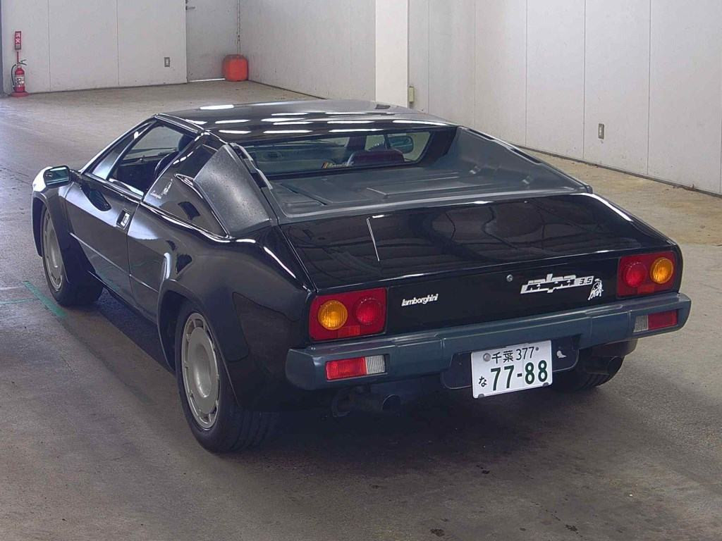 Lamborghini Jalpa 1992 z aukcji japońskiej