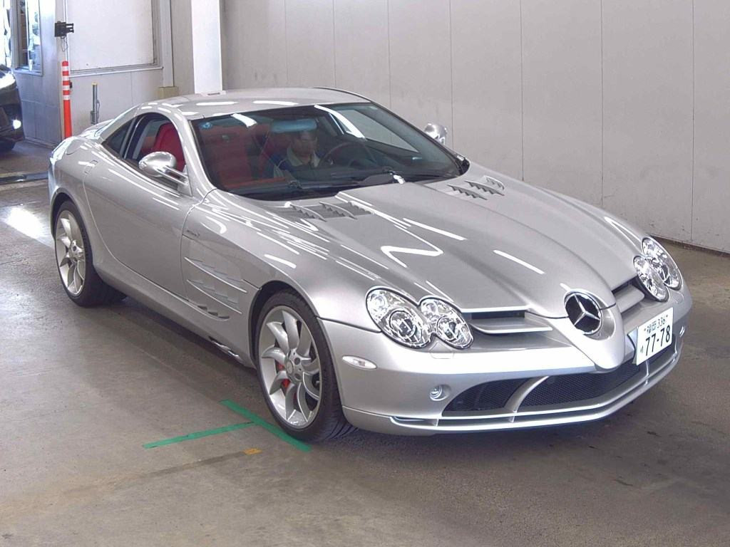 Mercedes-Benz SLR Mclaren 2006 z aukcji japońskiej