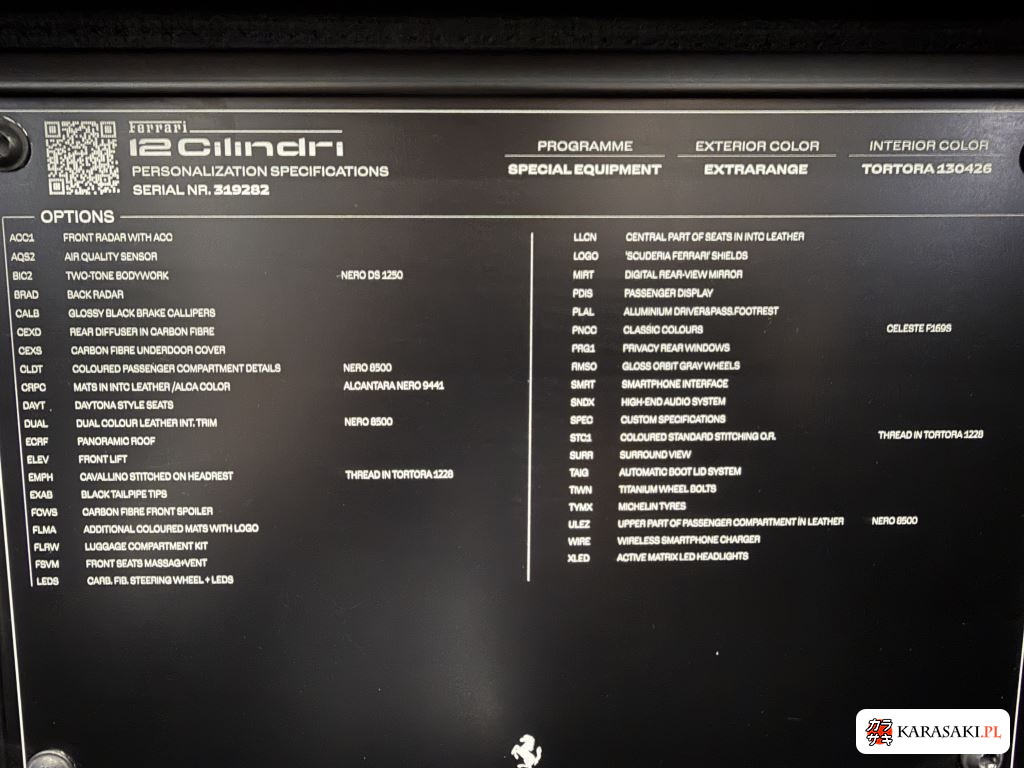 2025 Ferrari 12CILINDRI 3D Base Grade 3