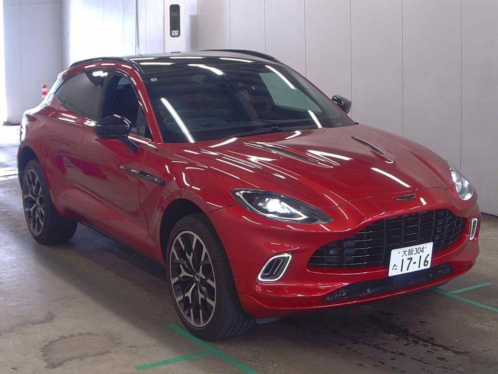 Aston Martin DBX 2021 z aukcji japońskiej
