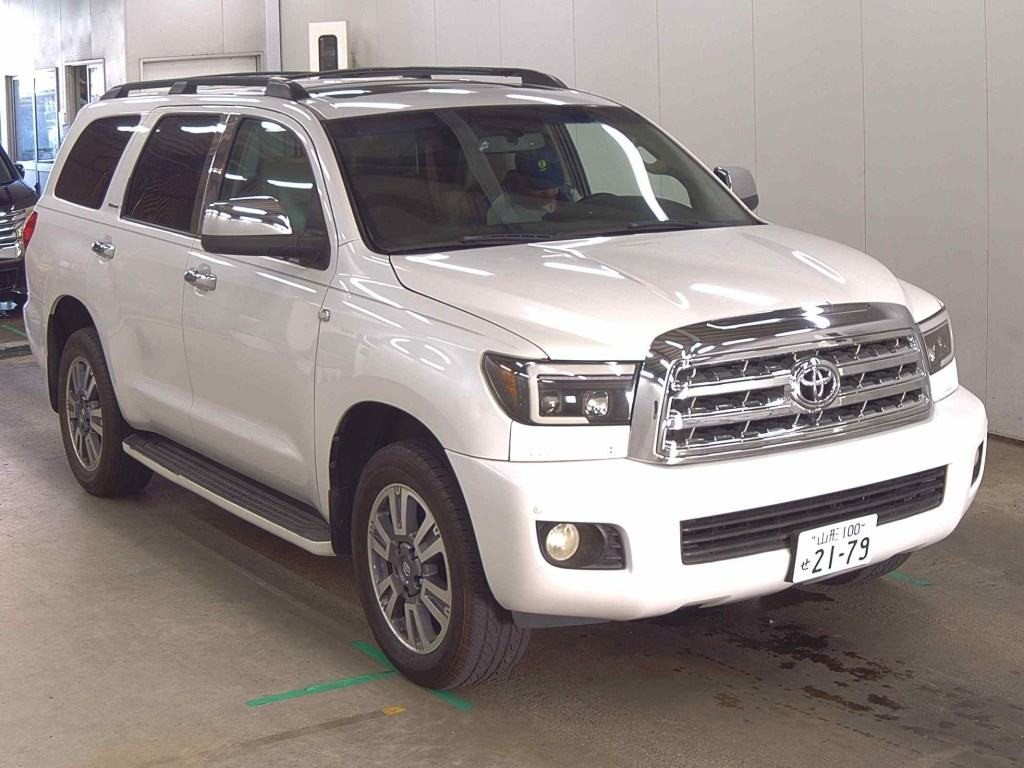 America Toyota Sequoia 2013 z aukcji japońskiej