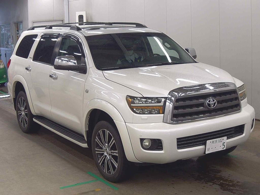 America Toyota Sequoia 2016 z aukcji japońskiej