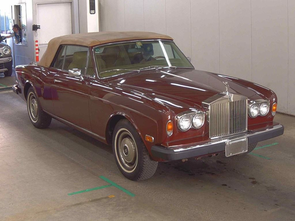 Rolls-Royce Corniche 1989 z aukcji japońskiej