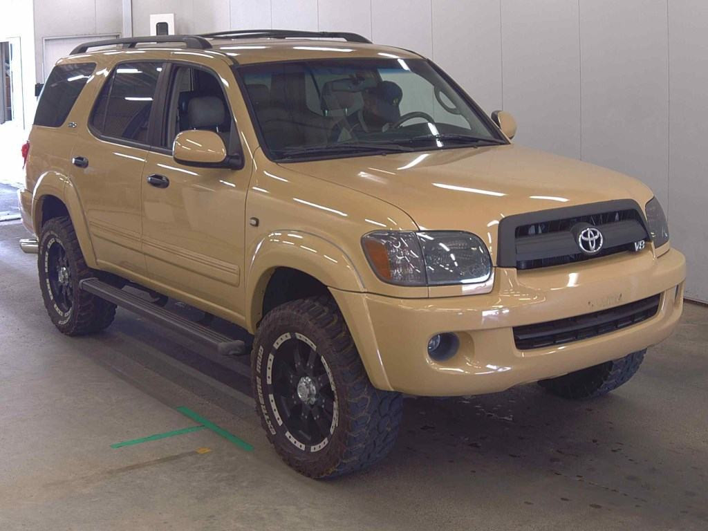 America Toyota Sequoia 2013 z aukcji japońskiej