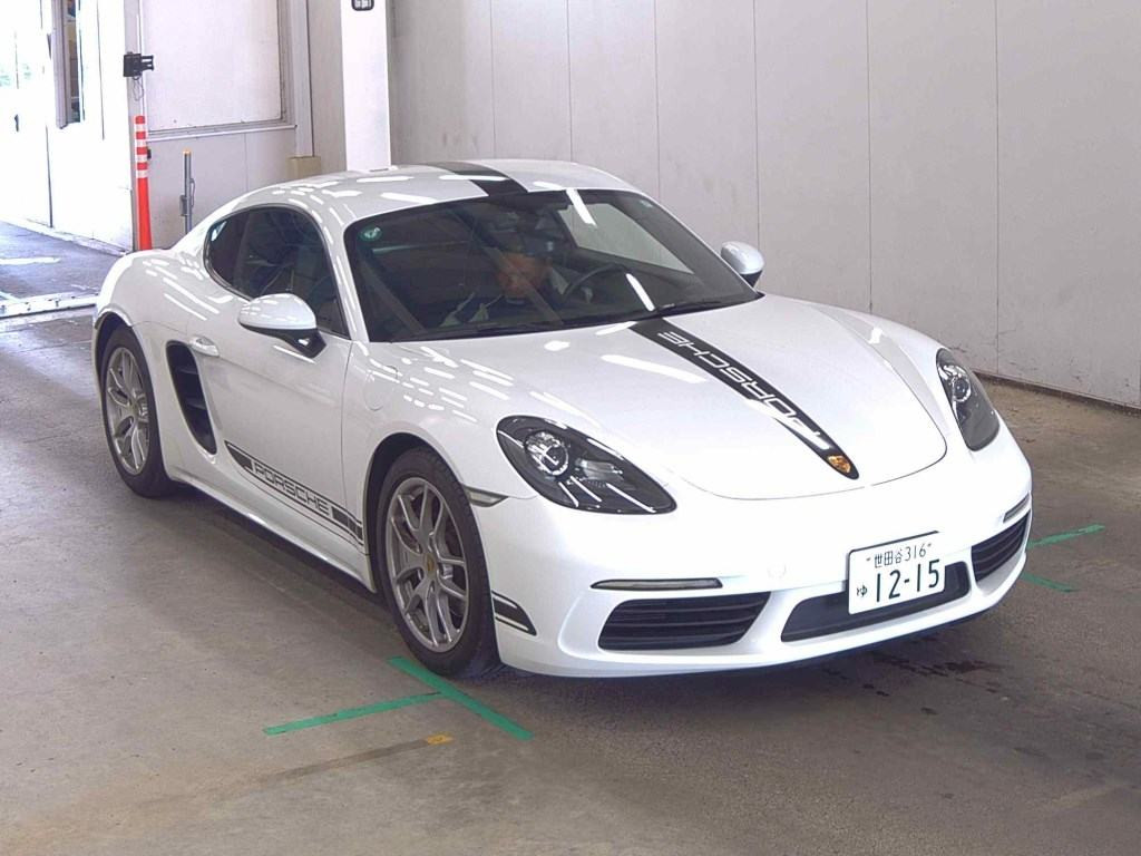 Porsche 718 Cayman 2017 z aukcji japońskiej