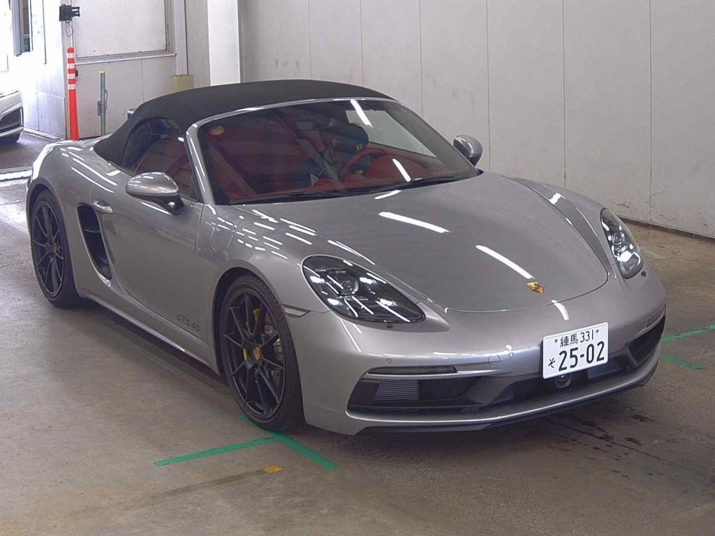Porsche 718 Boxster 2025 z aukcji japońskiej