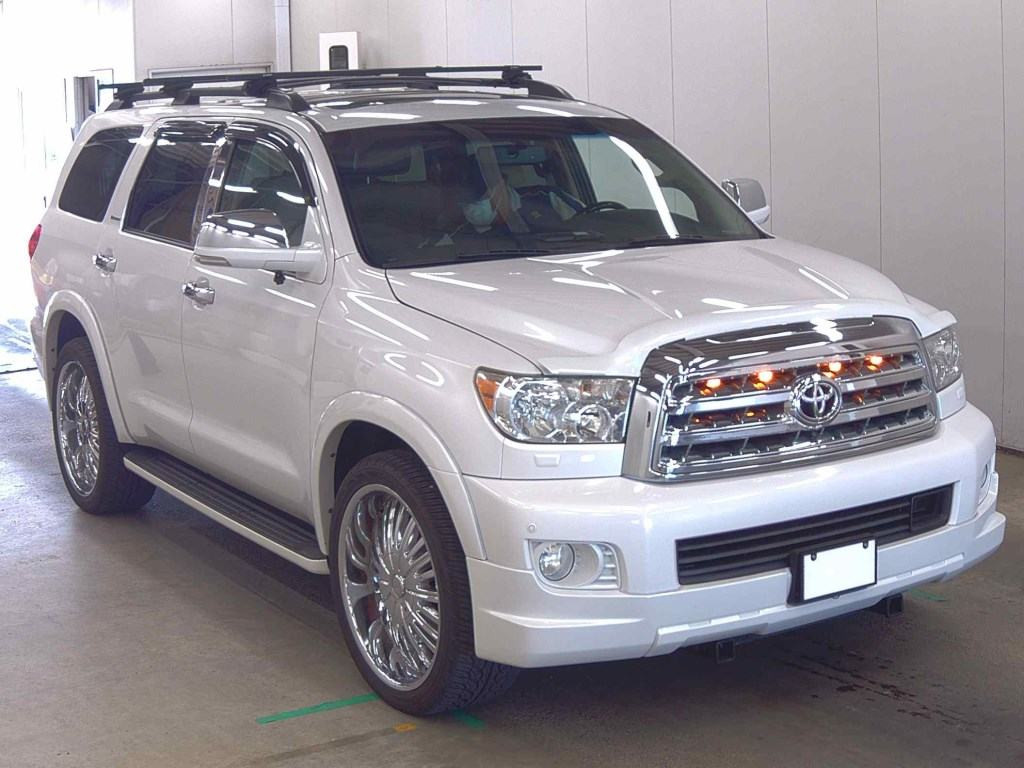 America Toyota Sequoia 2010 z aukcji japońskiej