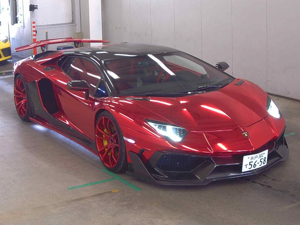 Lamborghini Aventador 2015 z aukcji japońskiej
