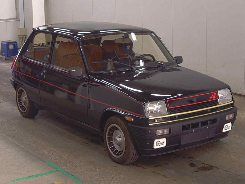 Renault 5 1982 z aukcji japońskiej