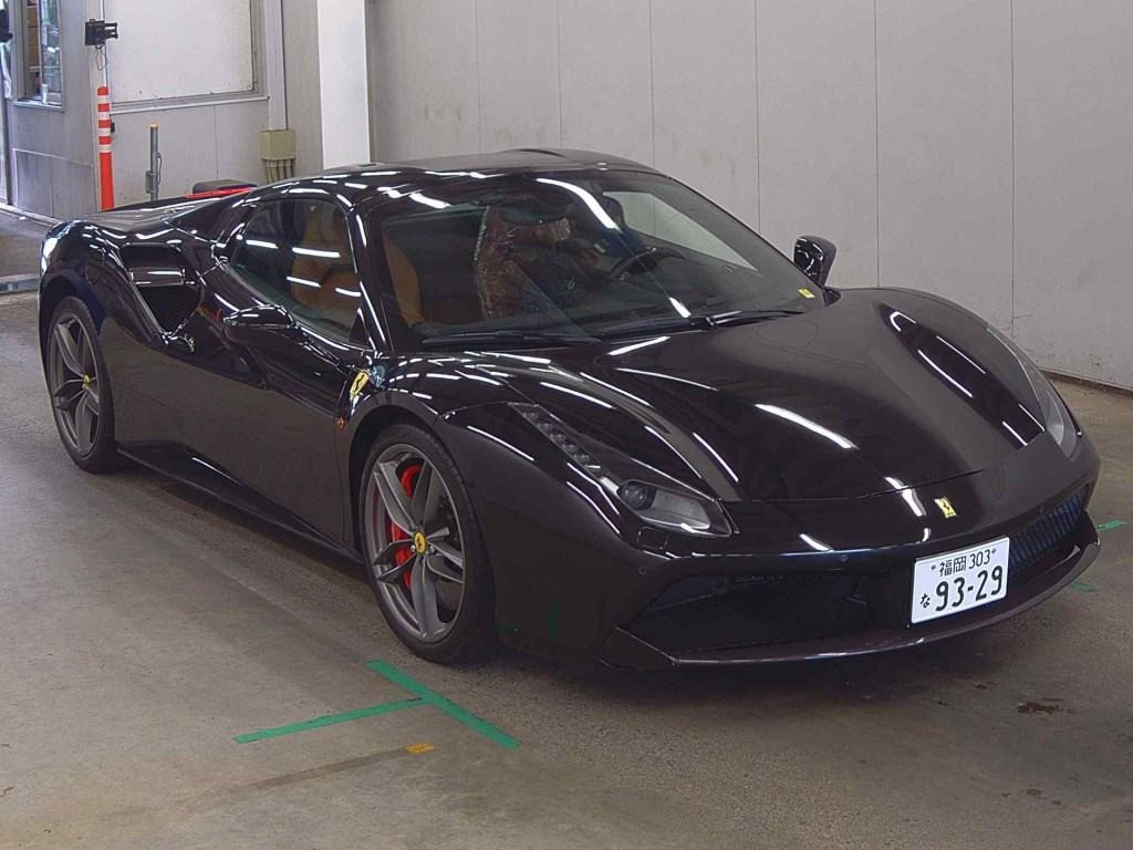 Ferrari 488 Spider 2017 z aukcji japońskiej