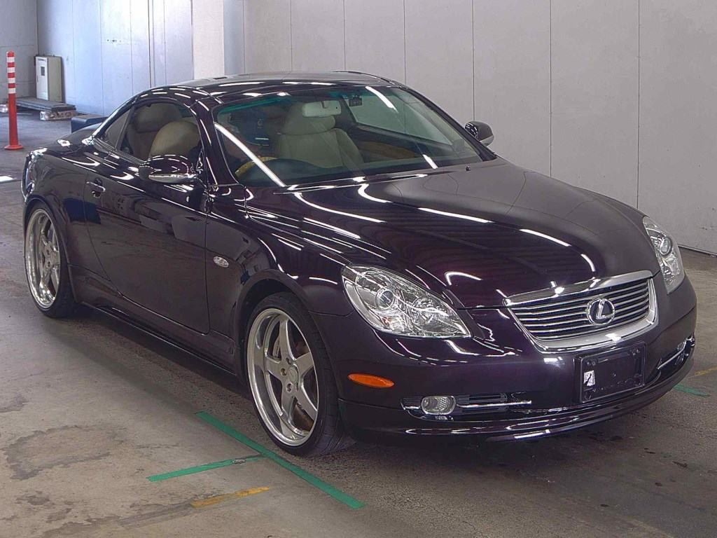 Lexus SC 2003 z aukcji japońskiej