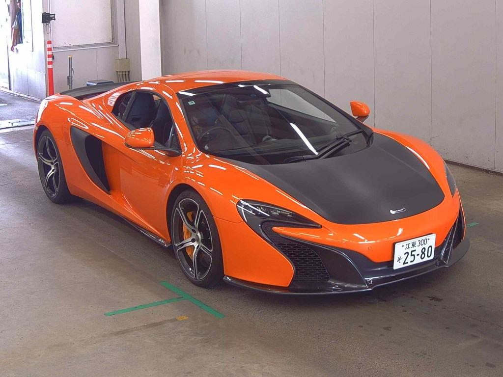 McLaren 650S Spider 2016 z aukcji japońskiej