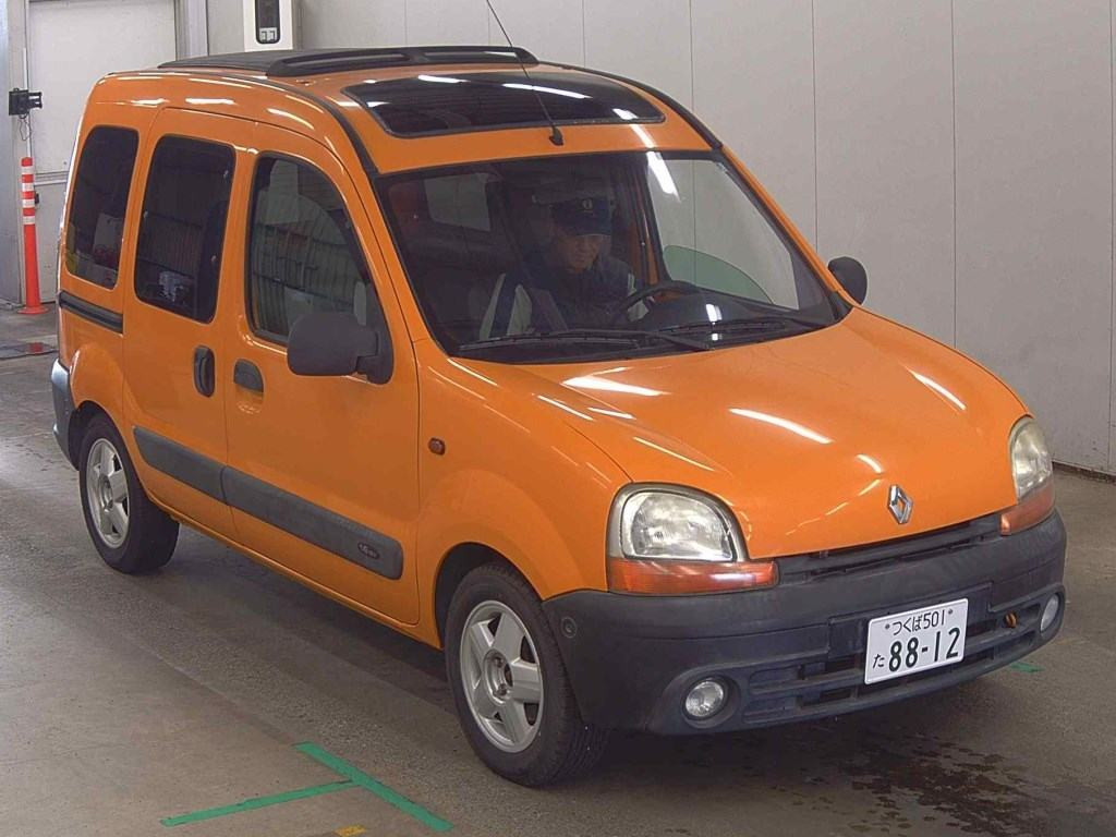 Renault Kangoo 2003 z aukcji japońskiej