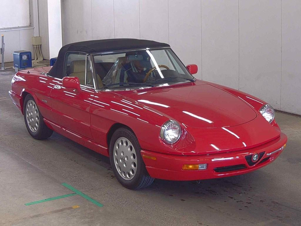Alfa Romeo Alfa Spider 1993 z aukcji japońskiej