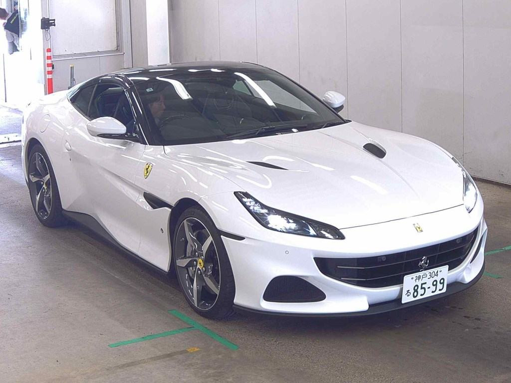 Ferrari Portofino M 2023 z aukcji japońskiej