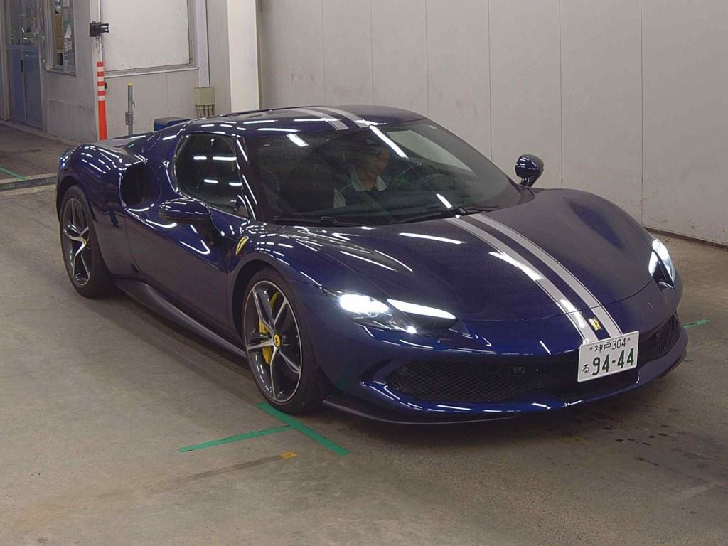 Ferrari 296GTB 2024 z aukcji japońskiej