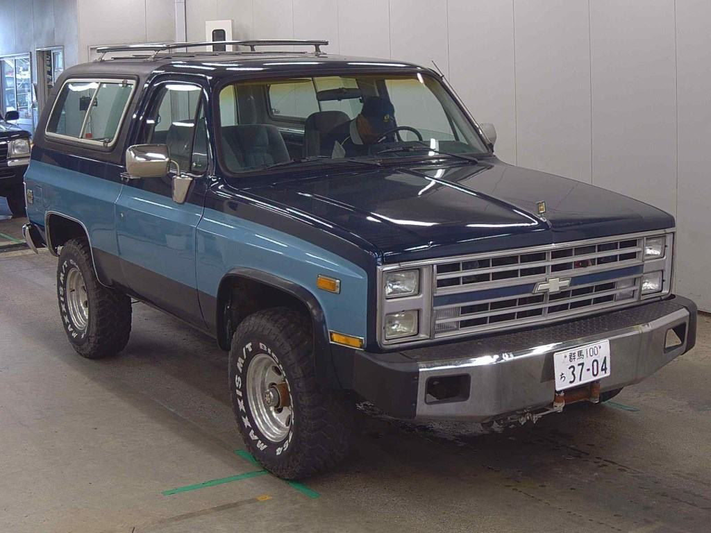 Chevrolet K-5 1987 z aukcji japońskiej