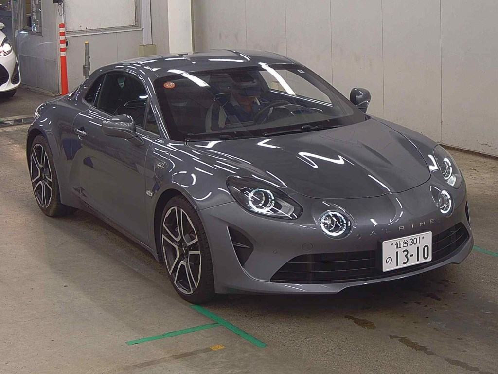 Renault Alpine A110 2020 z aukcji japońskiej