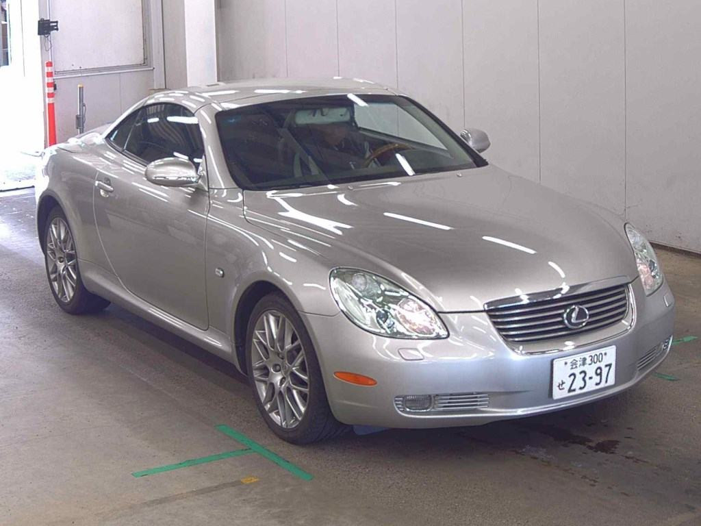 Lexus SC 2013 z aukcji japońskiej