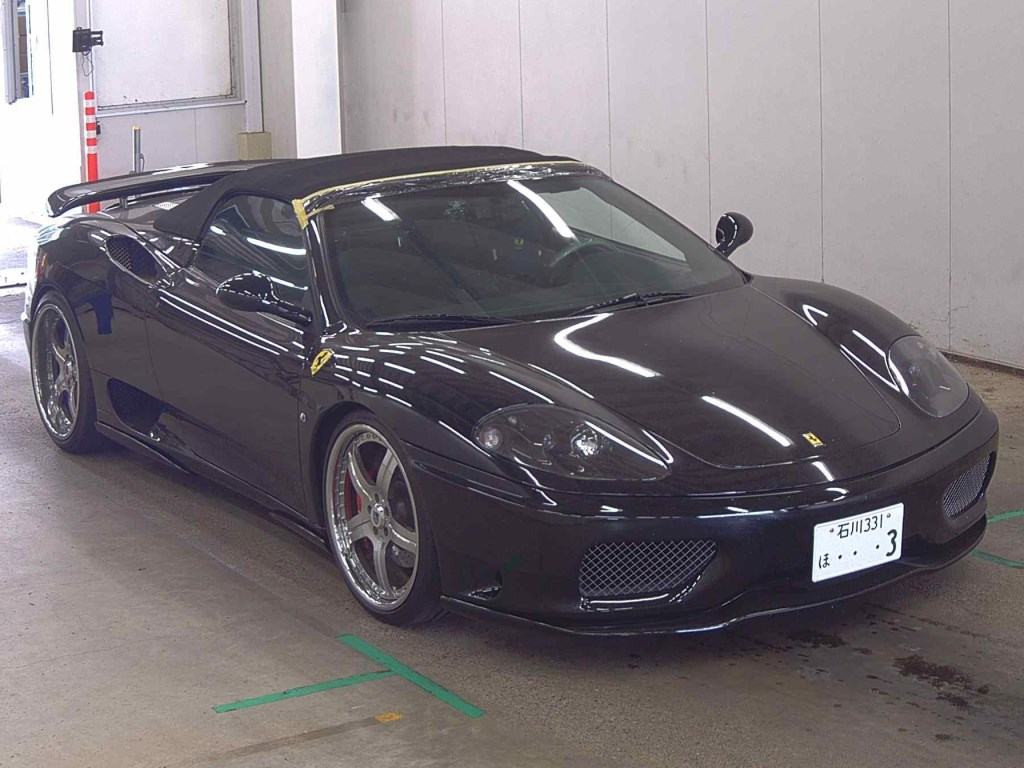 Ferrari 360 2004 z aukcji japońskiej