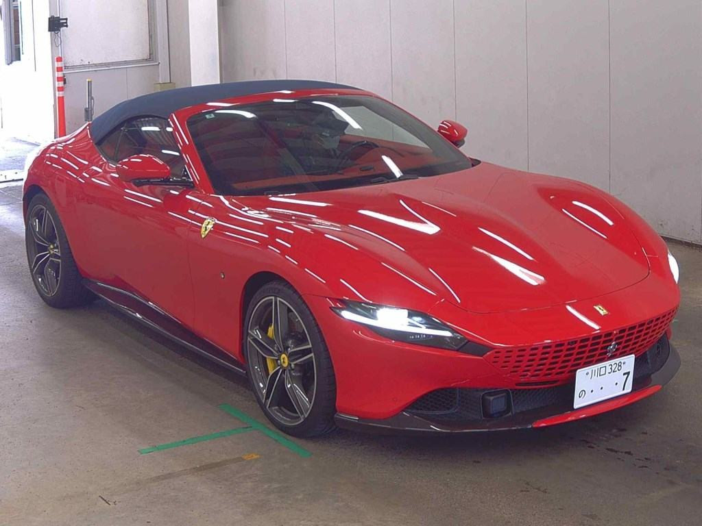 Ferrari Roma 2024 z aukcji japońskiej