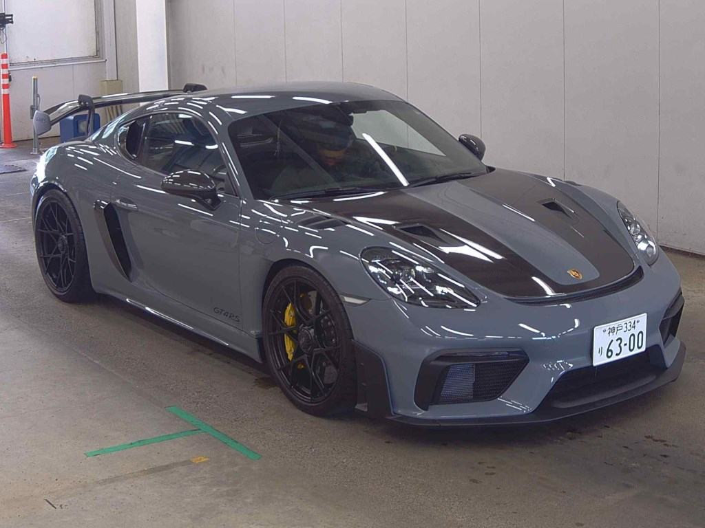 Porsche 718 Cayman 2025 z aukcji japońskiej