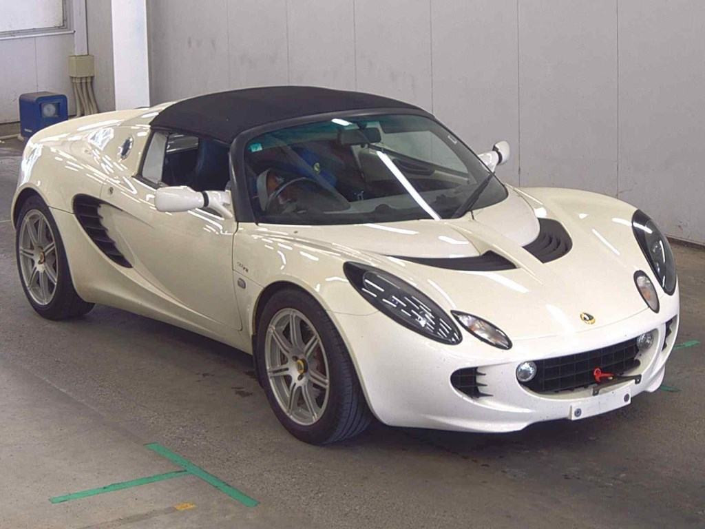 Lotus Elise 2005 z aukcji japońskiej