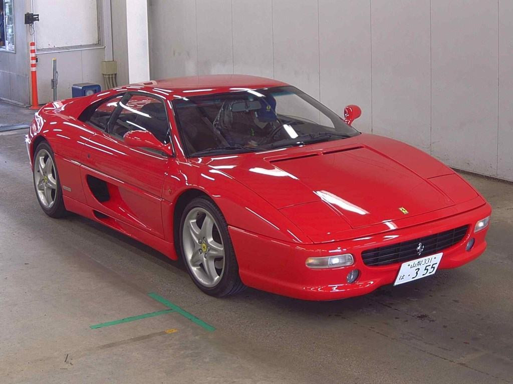 Ferrari F355 1995 z aukcji japońskiej