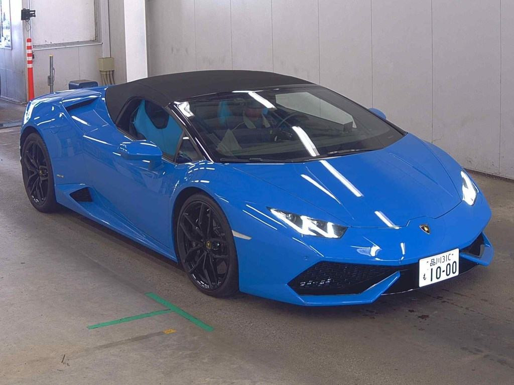 Lamborghini Huracan 2016 z aukcji japońskiej