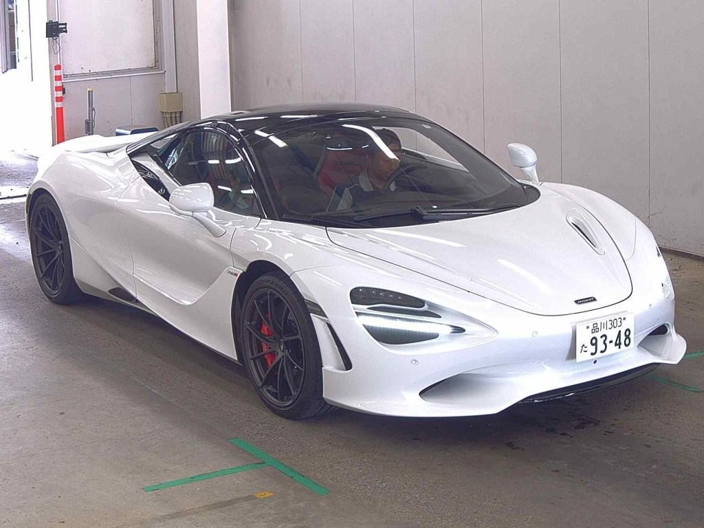 McLaren 750S Spider 2024 z aukcji japońskiej