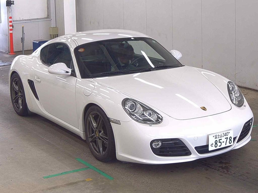 Porsche Cayman 2011 z aukcji japońskiej