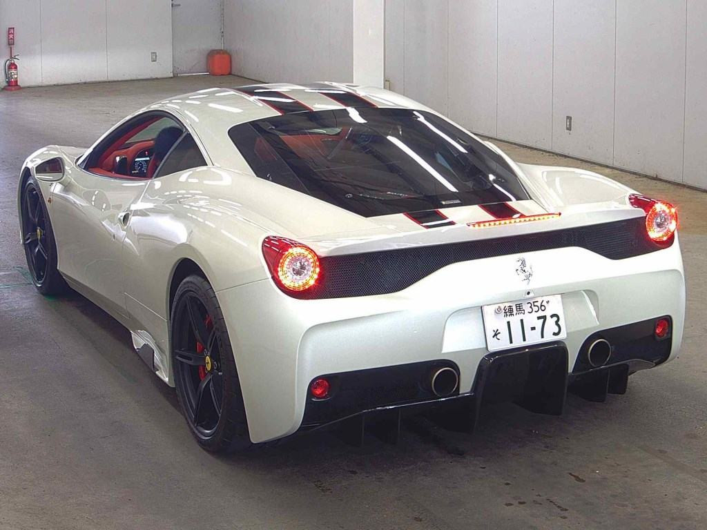 Ferrari 458 Speciale 2016 z aukcji japońskiej