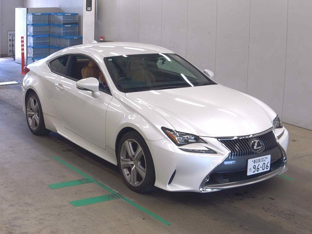 Lexus RC 2015 z aukcji japońskiej