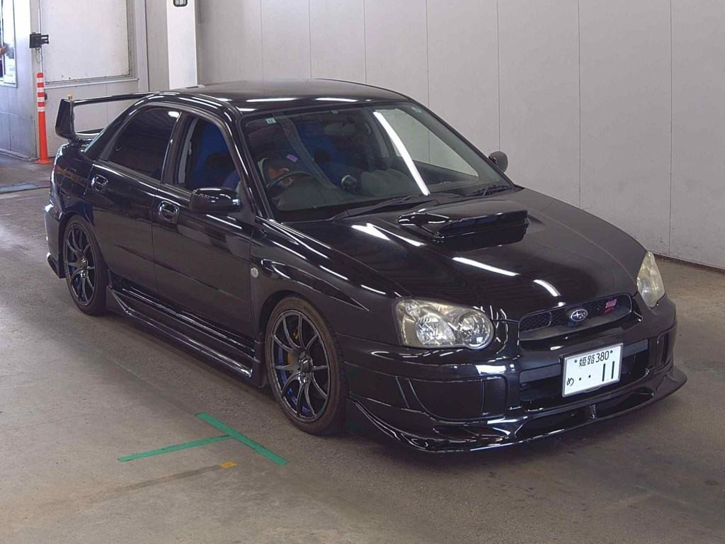 Subaru Impreza WRX 2003 z aukcji japońskiej