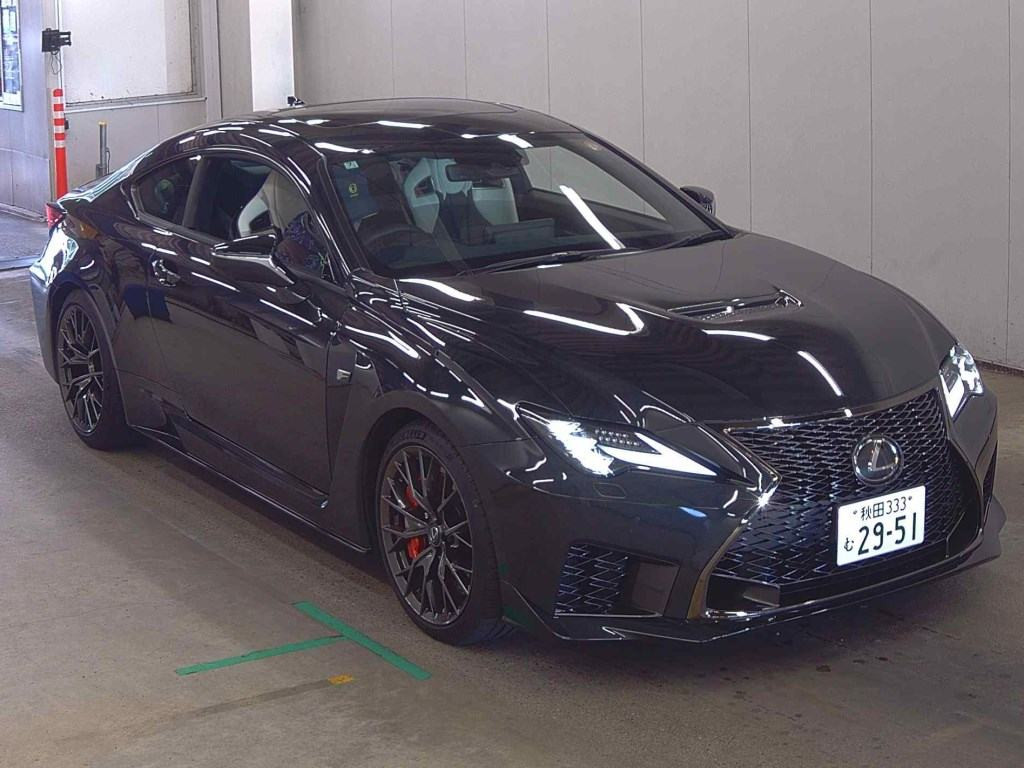 Lexus RC F 2024 z aukcji japońskiej